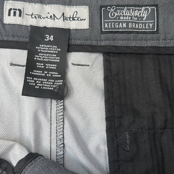 Travis Matthew Exclusively Made for Keegan Bradley Nylon Polyester Blend Pants - Picture 6 of 6